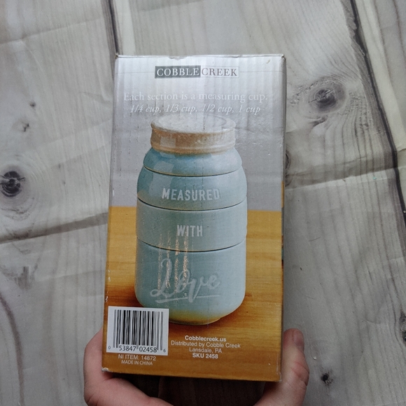 NWT Mason Jar Measuring Cups - Picture 4 of 12